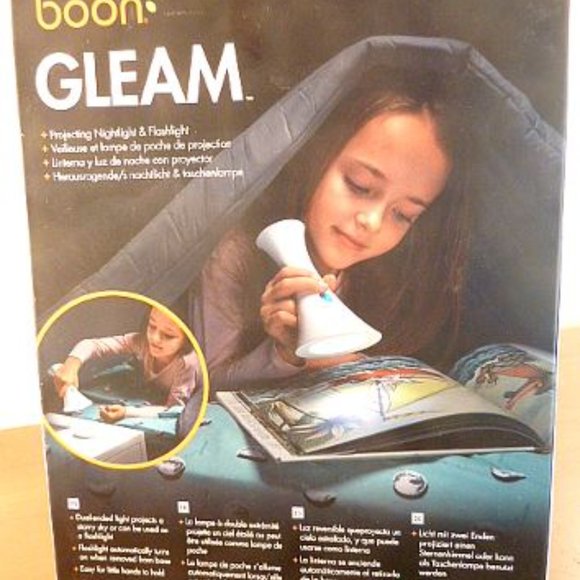 Boon Gleam Portable Portable Projecting Nightlight & Flashlight/Colors (Child) - Picture 3 of 5